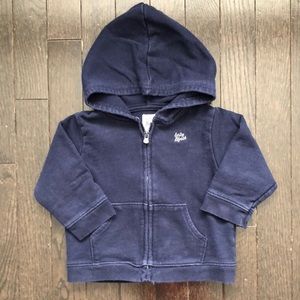 6-12 month BabyB’Gosh zip up hoodie